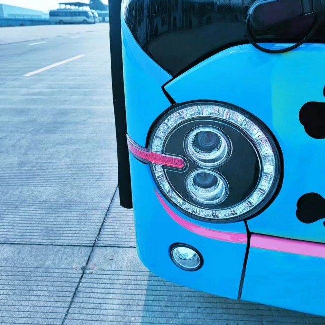 7m 長さ 電動ミニバス 航続距離200km 左ハンドル 公共交通機関用