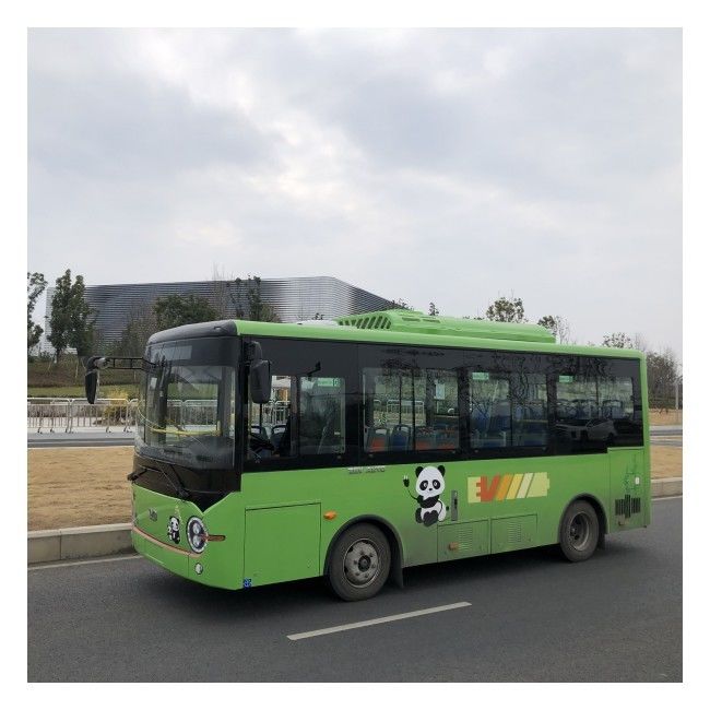 LHD 6.6m床が付いている純粋な電気バスEバスは抜け目がない充満をカバーする