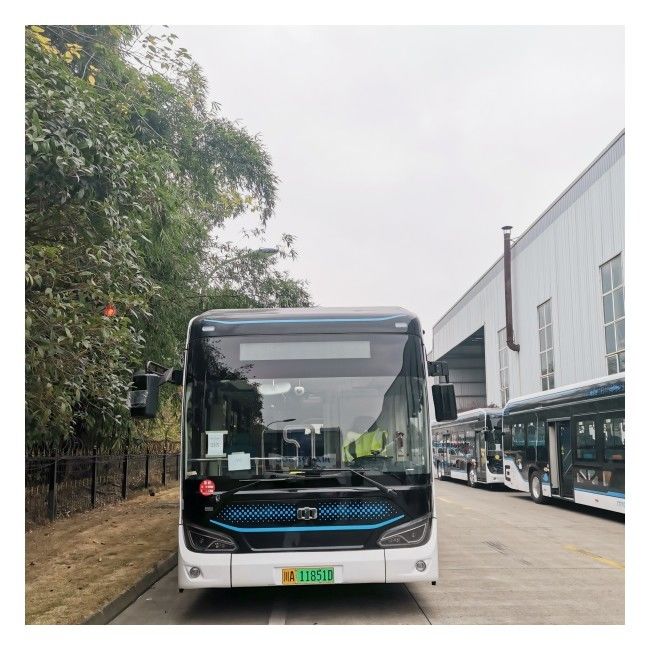 LHD 12mの46の座席が付いている低い床Eバス280-650km電気都市バス
