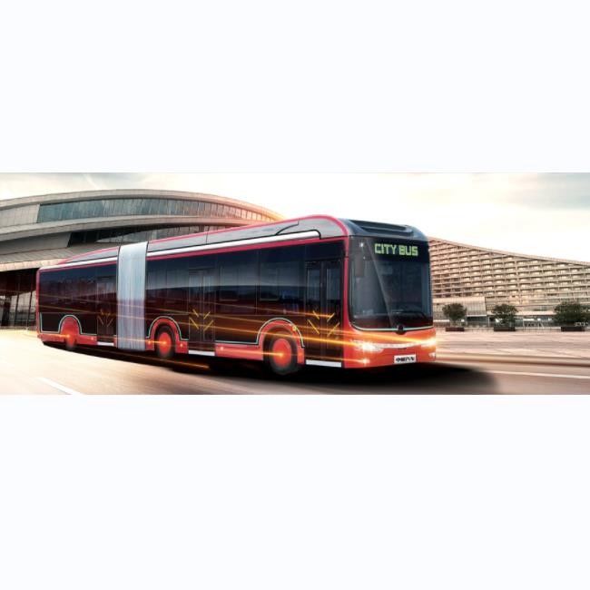 18 M 電動BRT 都市バス 最高速度69km/h 50席長距離電動バス