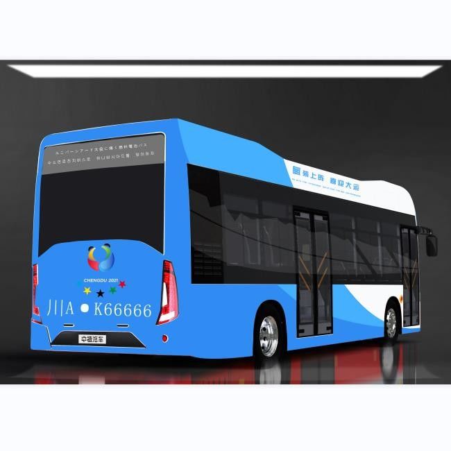 緑旅行10.5m 27座席Elec都市水素の燃料電池バスLHD 0放出