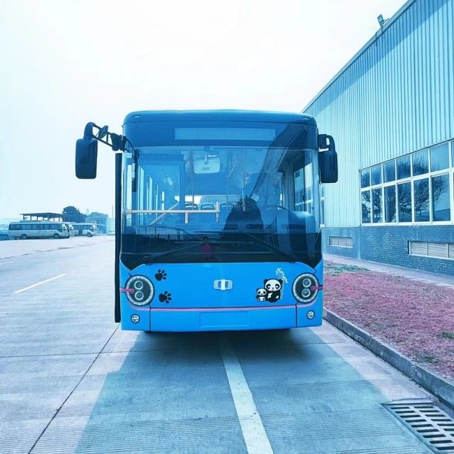 6.6m 電動ミニバス バッテリー充電車 LHD RHD 23人乗り シャトルサービス