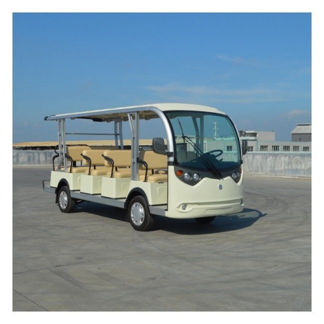 公園のための14の座席電気観光バス72vリチウム電池の注文のゴルフ カート