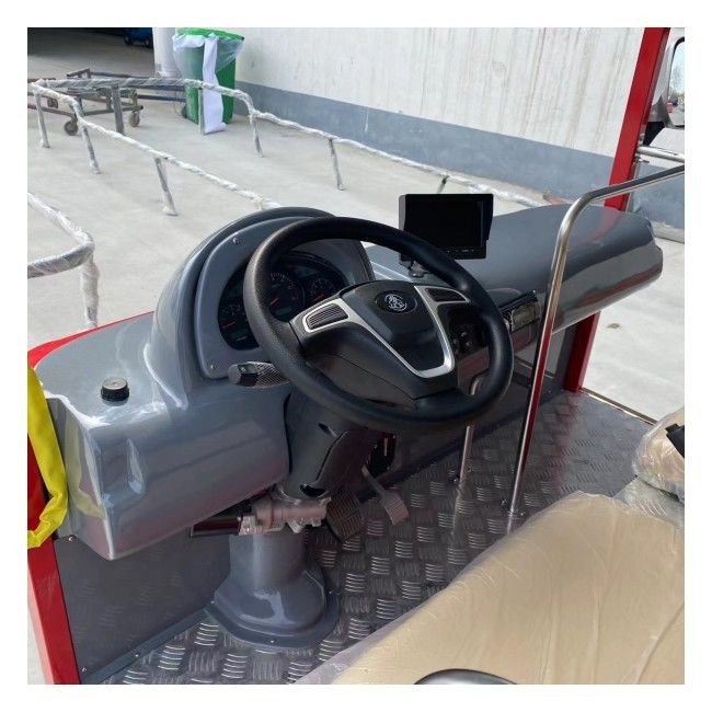 電気ダブルデッキバス 10 段の登山能力,125 マイルの走行距離,およびカスタムゴルフカートと観光観光のためのリチウムイオン電池