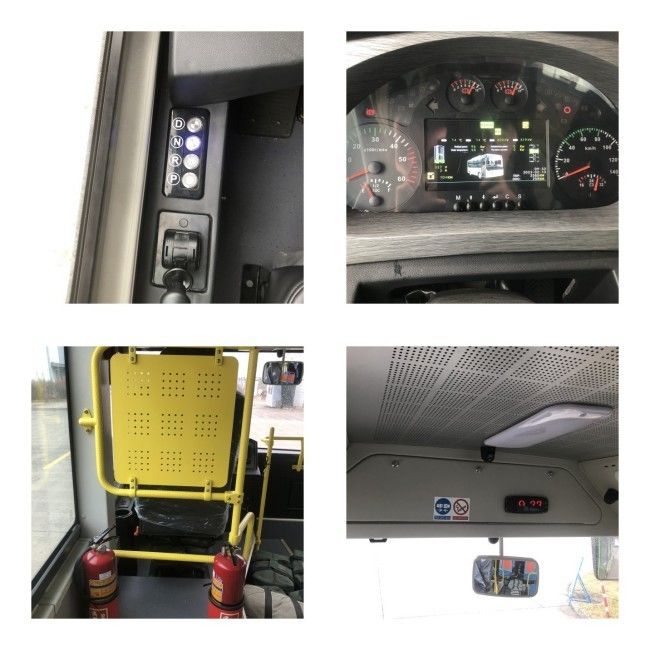 6m Zev バス 16人座電動ミニバス 270KM 走行距離