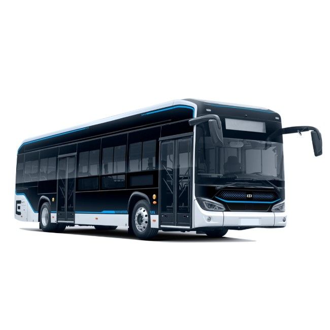 12mの低床電動都市バス 高容量LFPバッテリー 300kmの走行距離 OEM公共交通機関ソリューション