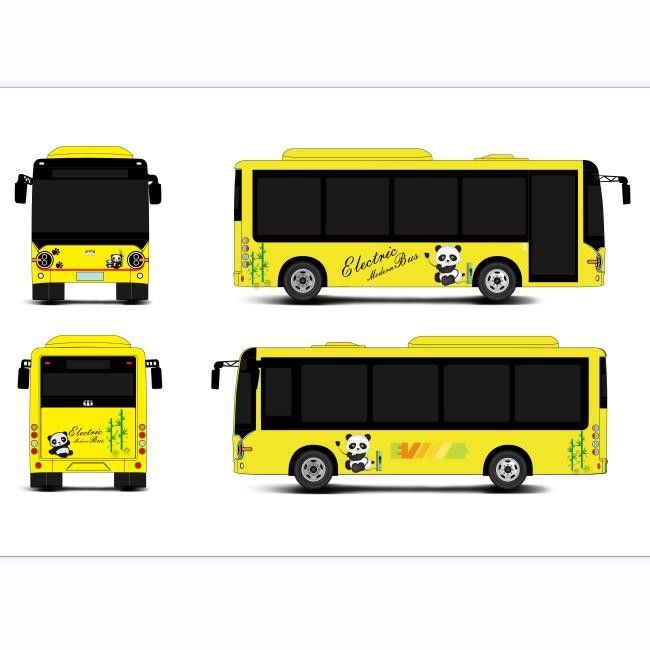 6.6m 電動ミニバス 電動都市バス 都市交通用低階バス