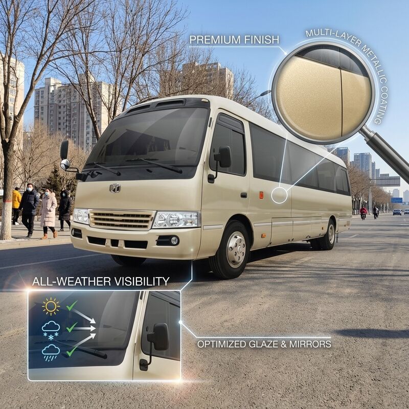 6mは19座席ZevバスLHDエネルギー89.7 KWH純粋な電気小型バスを取り出す