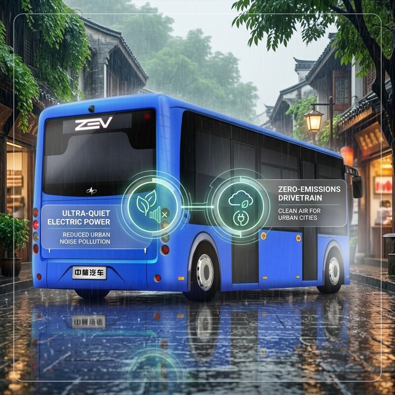 6.6m 純電動バス ミニシティバス 公共交通機関用バス 16席