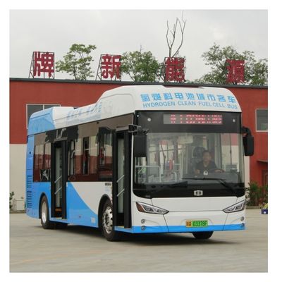 ZEV 10.5m Hydogenの燃料電池都市バス ゴルフ練習場350km