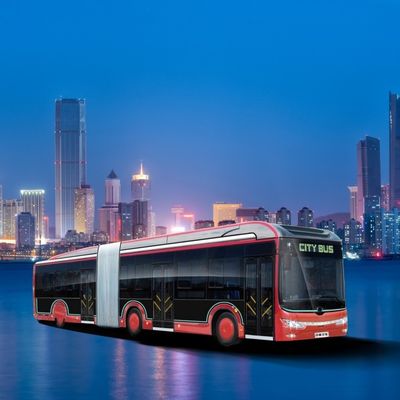 18m 200kw/Rpm火Distinguisherが付いている内部の電気都市バス