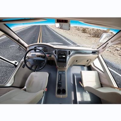 リーフスプリングサスペンション、フロントマウントエンジン搭載、最高速度100km/hの19人乗りディーゼルエンジンコースターバス