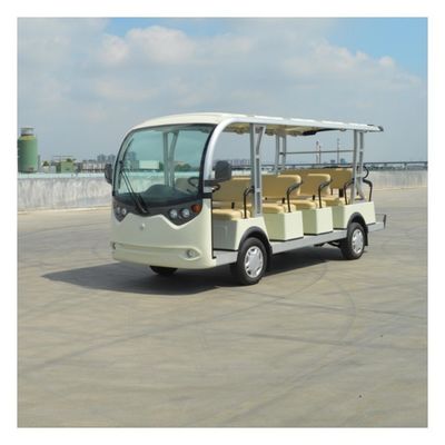 公園のための14の座席電気観光バス72vリチウム電池の注文のゴルフ カート