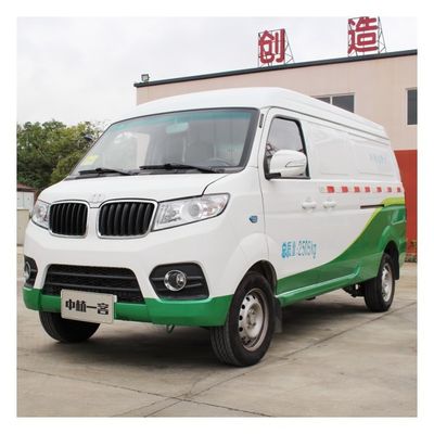 単一の小屋の電気小型バンの貨物配達車のLhd Rhdの運輸バン271KM