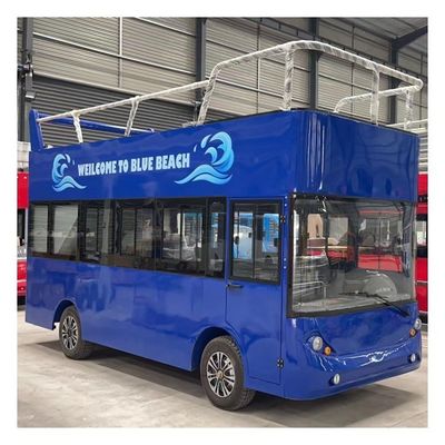 電気電池式観光バス 2 階建て観光車 カスタム ゴルフ カート