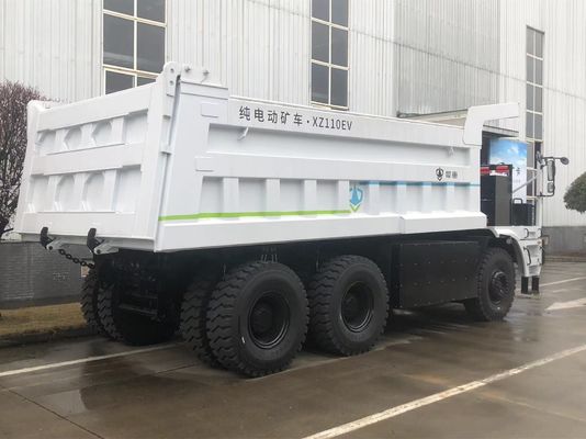 110トンのペイロード 電動鉱山トラック 528kWh LFP バッテリー&自動輸送