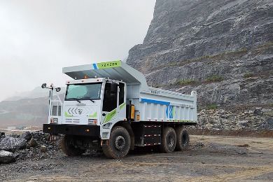 110 トン 有用 電気 鉱山 トラック