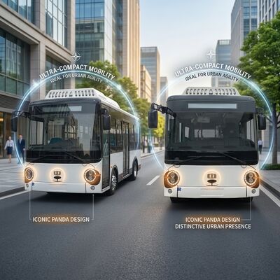 14人乗りの電気ミニバス 排出量ゼロのミニバス EVバス 69km/h