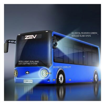 6.6m 純電動バス ミニシティバス 公共交通機関用バス 16席