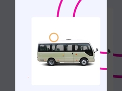 8mの24-32座席自動伝達電気コースターはリーフ・スプリングをバスで運ぶ